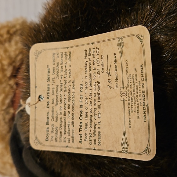 Boyds Bears Aunt Bessie Skidoo Bear - Picture 6 of 10